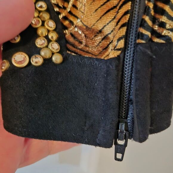 Rhinestone Cowgirl Show Top Jacket Western Wear Horse  Riding Embellished - Picture 6 of 13